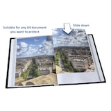 thumbnail of Sichtbuch Rillstab Original A4 schwarz 50 Hüllen RI99454