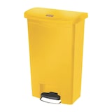 thumbnail of Rubbermaid Tretabfalleimer Slim Jim 1883575 Kunststoff 50l gelb