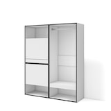 thumbnail of Sapateira, Organização Armazenamento, 120x35x145cm, Para quarto, dormitório, Roupeiro aberto, Estilo moderno, Branco _ 459_17