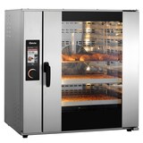 thumbnail of Heteluchtoven | 8 Niveaus (EN600x400) | Elektrisch | 30°C/250°C | 19.1kW (400V) | Bevochtiging (Automatisch) | Touchscreen | 980x900x1000(h)mm
