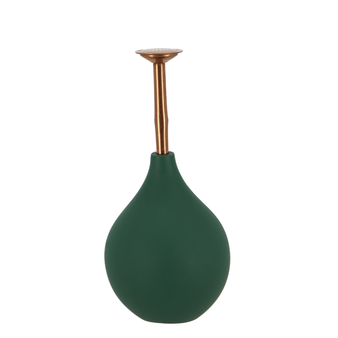 Esschert Design Gießbrause Ball S – Dunkelgrün PVC & Edelstahl