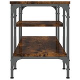 thumbnail of Helloshop26 - Multimedia-TV-Ständer TV-Regal Sideboard TV-Schrank Esszimmer Wohnzimmer Schlafzimmer geräucherte Eiche 121 x 35 x 45 02_0027324