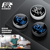 thumbnail of BEARWARE Küchentimer Digital, Küchenwecker Eieruhr, LED Display, Countdown, magnetisch