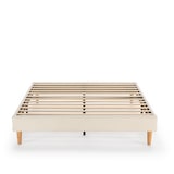 thumbnail of Base tapizada Niebla 140x200 cm tela borreguito Beige
