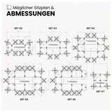 thumbnail of bümö Konferenztisch O-Form 400x240 cm großer Besprechungstisch in weiß, Besprechungstisch mit Chromfüßen, Meetingtisch für 14 Personen, Tisch für