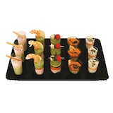 thumbnail of Bandejas Catering Doble Cara  1100 G/M2 32X42 Cm Oro/Negro Cartón (100 unidades)