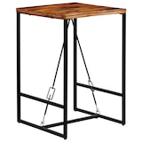 thumbnail of Helloshop26 - Table haute mange debout bar bistrot bois recyclé solide 106 cm 0902096