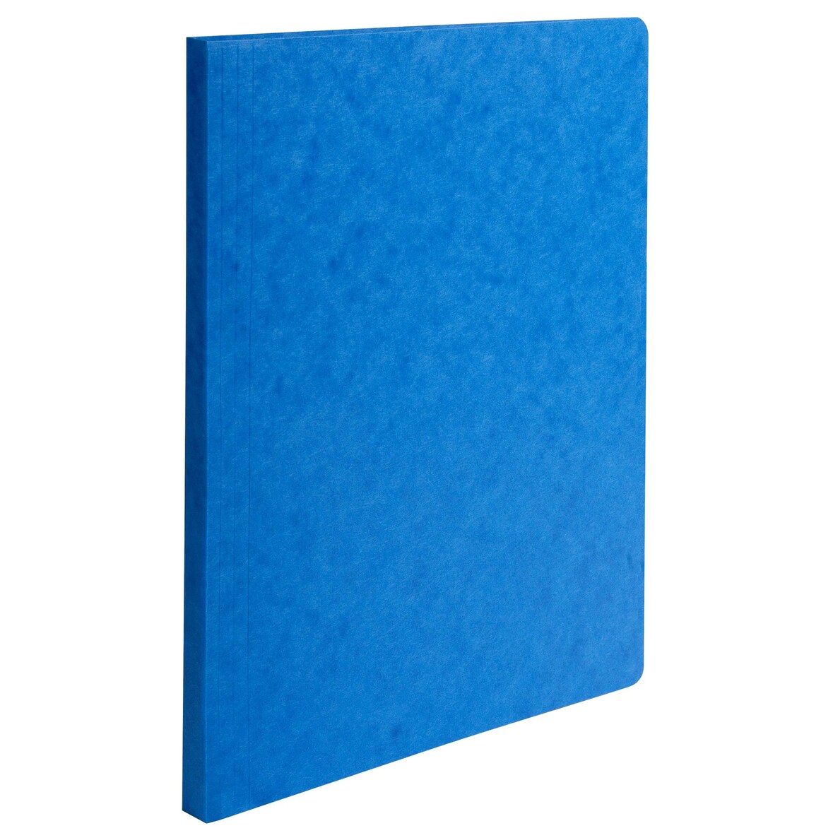 Exacompta  Cod. 11505H - Cartella con dorso preformato cartoncino lustré 400 g/mq - F.to 24x32cm -  blu - Confezione da 50 pz.