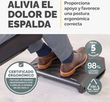 thumbnail of Fellowes Reposapiés 100% reciclable Breyta™, diseño compacto y portátil, ajustable en altura, negro