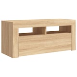 thumbnail of vidaXL TV-Schrank mit LED-Leuchten Sonoma-Eiche 90x35x40 cm