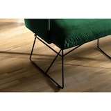 thumbnail of KAWOLA Esszimmerbank CHARME Velvet smaragd 206cm
