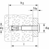 thumbnail of FISCHER FNA II 6 x 30/5 FNA II 6 x 30/5 Spijkeranker met spijkerkop verzinkt,