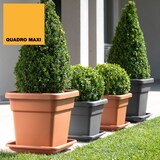 thumbnail of ArtPlast - Quadratischer Blumentopf 38 cm in Farbe Anthrazit - QUADRO MAXI-Kollektion