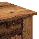 thumbnail of Mesa de centro madera ingeniería madera envejecida 40x40x42 cm