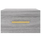 thumbnail of vidaXL Wand-Nachttisch Grau Sonoma 35x35x20 cm