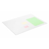 thumbnail of Schreibunterlage PP 65x50cm transparent