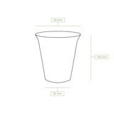 thumbnail of greenbox - PLA smoothie beker 300 ml / 12 ons, Ø 96 mm, 50 St.