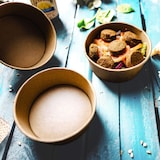 thumbnail of greenbox - Karton-Schalen 650 ml, Ø 150 mm, braun, rund, 300 St.