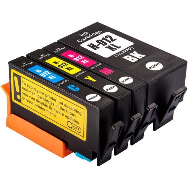 Cartuccia rigenerata per HP 912XL 3YL8AE giallo 825PAG.