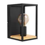 thumbnail of Aplique de Pared Vintage Eglo Libertad Negro Madera