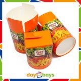 thumbnail of DayBays 11000 Stk. Dönerbox 26 OZ 750 ml Papier+PE-beschichtet mit Druck Motiv "Guten Appetit" Rund Rot