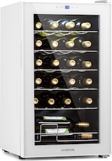 thumbnail of Klarstein Shiraz 24 Uno Weinkühlschrank 63l 24Fl Touch-Bedienfeld  5-18°C Weißes Glas