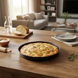 thumbnail of Mamù Kleine Focaccia-Form, antihaftbeschichtet, Aluminium, 7-lagig, PFOA-frei, kratzfest, Ø 26 cm