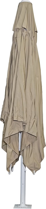 thumbnail of Décoshop26 - XXL Luxus-Sonnenschirm 5x5m (Ø7,2m) zur Befestigung an Betonfundamenten Polyester/Aluminium 75kg beige 04_0003353