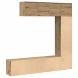 thumbnail of vidaXL Buchschränke 3 Stück Artisan Eiche Holzwerkstoff