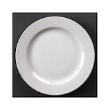 thumbnail of Olympia Linear Teller mit breitem Rand 20cm