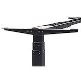 thumbnail of Gestell HWC-D40, variables Tischgestell für Schreibtisch, elektrisch höhenverstellbar Memory 29kg ~ schwarz