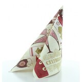 thumbnail of Sovie HORECA Serviette Celebration in Champagner-Bordeaux aus Linclass® Airlaid 40 x 40 cm, 50 Stück - Wein Feier Geburtstag Anstoßen