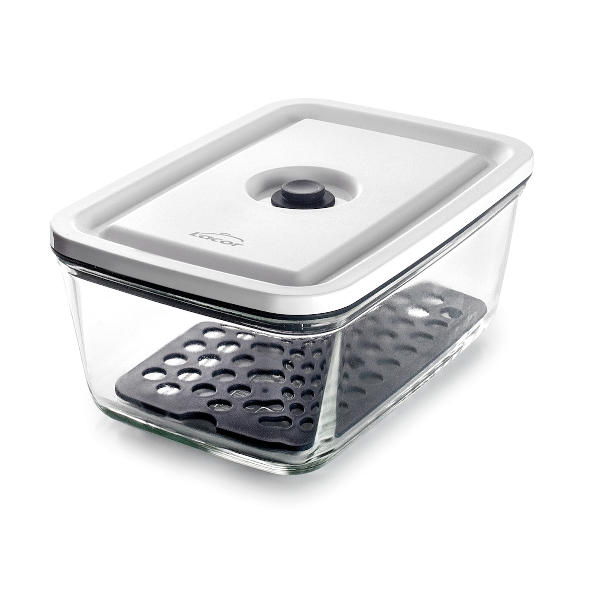 Contenedor de Vacío Smart Glass 600ml - Vidrio Borosilicato