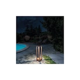 thumbnail of 2,2 W batteriebetriebene LED-Solar-Hauslaterne, IP54 Zafferano-Corten