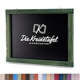 thumbnail of Kreidetafel mit Holzrahmen / Grün 140x60cm