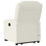 thumbnail of vidaXL Massagesessel mit Aufstehhilfe Elektrisch Creme Samt