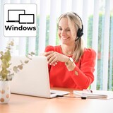thumbnail of USB PC Office Headset HS-USB250 Stereo Schwarz