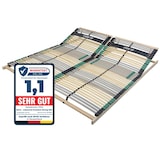 thumbnail of Lattenrost 180x200 PREMIUM STRONG 200 aus Buchenholz (2x Lattenrost 90x200), Kopfteil verstellbar, mit 42 Latten, Made in Germany, bis 200Kg