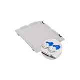 thumbnail of PROREGAL 10x Eurobox NextGen Grip mit Scharnierdeckel & blauen Verschlüssen | HxBxT 32x40x60cm | 65 Liter | Griffe geschlossen | Verstärkter Boden