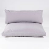 thumbnail of Pack 4 almofadas Palete de assento e encosto, Desdobrável, Poliéster 180 gr, Cor Pedra, 120x80x16 e 120x42x1