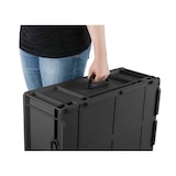 thumbnail of PROREGAL SuperSparSet 10x Eurobox NextGen Portable, HxBxT 18,5x30x40cm, 16 Liter, Schwarz, Eurobehälter, Transportbox, Transportbehälter