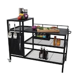 thumbnail of Chariot Pour Plancha - Acier Noir