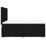 thumbnail of vidaXL Boxspringbett mit Matratze Schwarz 140x200 cm Stoff