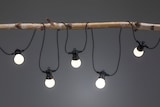 thumbnail of Paulmann Plug & Shine LED Lichterkette Warmweiß   IP44 3000K 7x0,2W   Weiß 94165