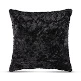 thumbnail of Kissenhülle "Rose" Kuschel 40x40cm - Kissenhülle ( Schwarz )