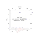thumbnail of Negatieve koelcel met 2100x2100x2200 unit - Combisteel