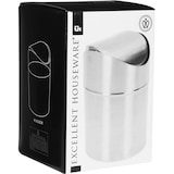 thumbnail of Tischmülleimer Abfalleimer Mülleimer Edelstahl Bad Eimer Schwingdeckel A370