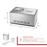 thumbnail of Solis Gelateria Pro Touch Eismaschine Joghurtbereiter, Kompressor, Kühlaggregat