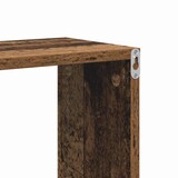 thumbnail of vidaXL Wandregal mit Regal Altholz 100 x 20 x 53 cm Holzwerkstoff