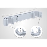 thumbnail of 10er Set Kunststoff-Verbinder für Stühle grau